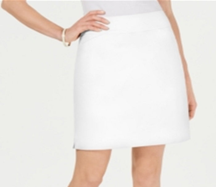 Charter Club Women's Skort White Size 16 Petite