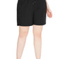 Ideology Women's Woven Shorts Size Plus
