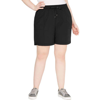 Ideology Women's Woven Shorts Size Plus