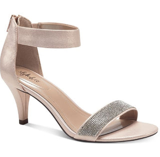 Style & Co Women's Phillys Two Piece Evening Sandal Gray Size 6.5M