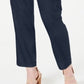 INC International Concepts Women's Belted Cargo Pants Blue Size 10