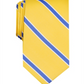 Club Room Men's Stripe Tie Yellow Size Regular