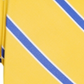 Club Room Men's Stripe Tie Yellow Size Regular