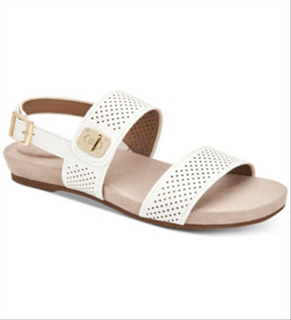 Giani Bernini Women's Ramonaa Memory Foam Footbed Sandals Brown Size 9 W