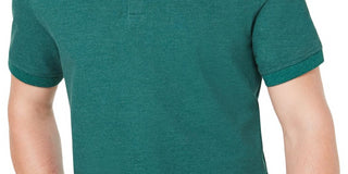 Club Room Men's Short Sleeves Colla Polo Shirt Green Size XXL