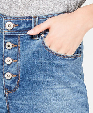 INC International Concepts Women's Lace trim Jeans Blue Size 10