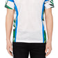 INC International Concepts Men's Pieced Colorblocked Mesh T-Shirt White Size Medium