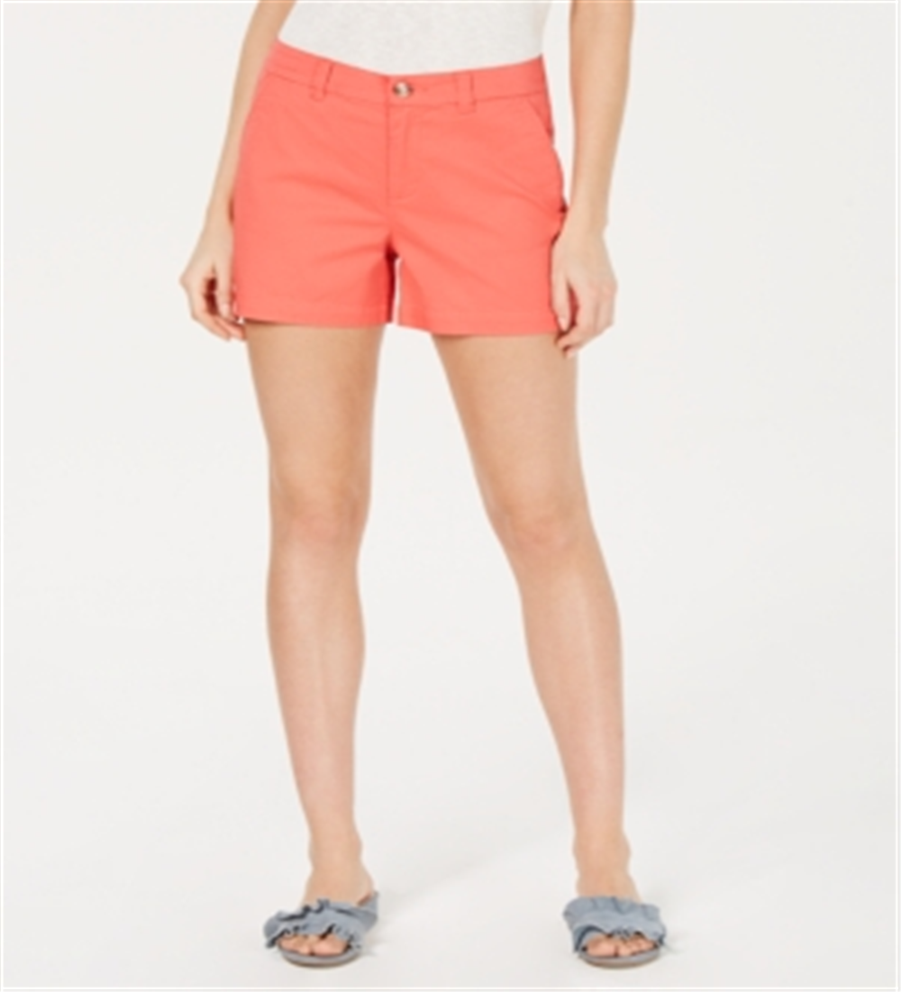 Maison Jules Women's Coral Shorts Orange Size 2