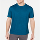 Tasso Elba Men's Supima Blend Crewneck Short Sleeve T-Shirt Blue Size Size Large