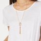 Style & Co Women's Ruffled Hem Top White Size Medium