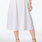 Alfani Women's a Line MIDI Dress White Size 8 Petite