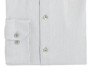 Alfani Men's Athletic Fit Twill Stretch Dress Shirt Gray Size 15X34X35