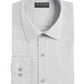 Alfani Men's Athletic Fit Twill Stretch Dress Shirt Gray Size 15X34X35