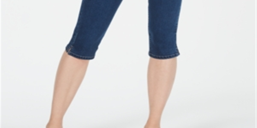 Charter Club Women's Tummy Control Skimmer Jeans Blue Size 4