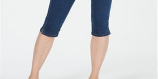 Charter Club Women's Tummy Control Skimmer Jeans Blue Size 4