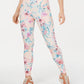 Ideology Women's Floral Fitness Athletic Leggings Pink Size Small