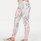 Ideology Women's Floral Fitness Athletic Leggings Pink Size Small