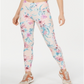 Ideology Women's Floral Fitness Athletic Leggings Pink Size Small