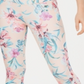 Ideology Women's Floral Fitness Athletic Leggings Pink Size Small