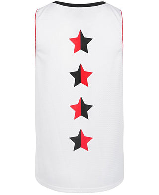 Ideology Men's Graphic Tank Jersey White Size XX-Large