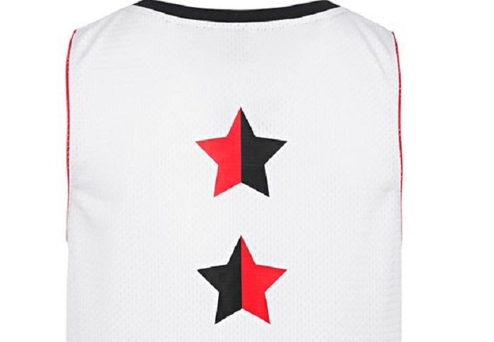 Ideology Men's Graphic Tank Jersey White Size XX-Large