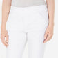 Style & Co Women's Pull on Slant Pocket Ankle Pants White Size X-Small