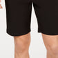 Club Room Men's 4 Way Stretch 9 Eco Tech Shorts Black Size 42