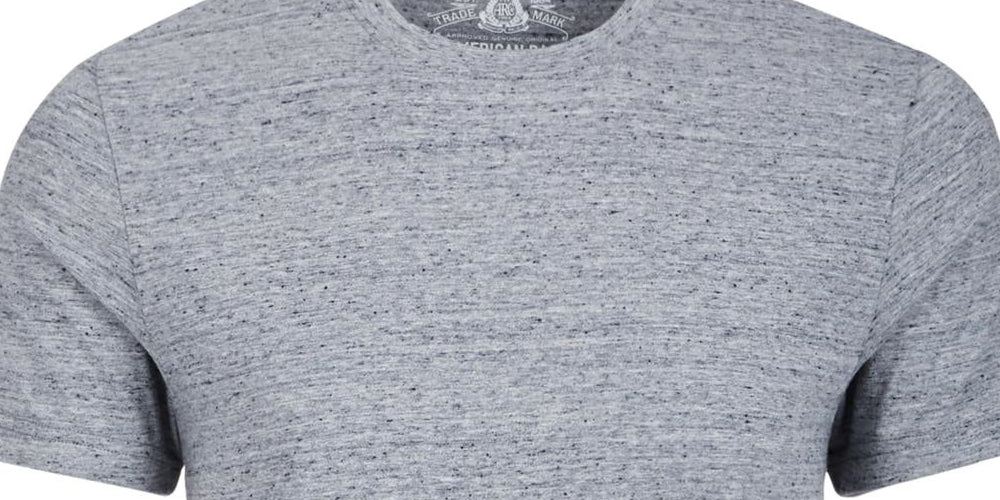 American Rag Men's Bentley Heathered T-Shirt Grey- Size X-Large