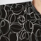 Alfani Women's Printed MIDI Skirt Black Size 18W