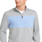 Club Room Men's Quarter Zip French Rib Pullover Gray Size X-Large
