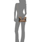 INC International Concepts Women's Luci Leopard Print Clutch Brown Size Regular