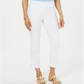 Charter Club Women's Tummy Control Pull On Pants White Size 18