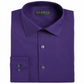 Alfani Men's Regular Fit Wrinkle Resistant Button Down Shirt Purple Size M