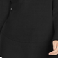 Style & Co Women's Ruffle Hem Knit Sweater Black Size XX-Large