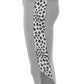 Ideology Big Girl's Mesh Inset Colorblocked Leggings Grey Size Small