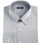 Club Room Men's Regular Fit Front Pocket Dress Shirt Gray Size 32X33