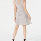 Style & Co Women's Sleeveless Short Dress Brown Size X-Large