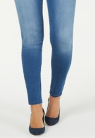 INC International Concepts Women's Ifinity Stretch Skinny Jeans Blue Size 8