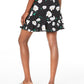 Bar III Women's Ruffled Floral Print Mini Skirt Purple Size 0