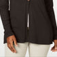 Karen Scott Women's Long Cardigan Brown Size X-Large