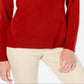 Karen Scott Women's Button Shoulder Sweater Red Size X-Large