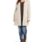Style & Co Women's Layering Open Front Duster Sweater Brown Size 1X