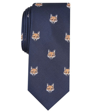 Bar III Men's Foxtrot Tie Blue Size Regular