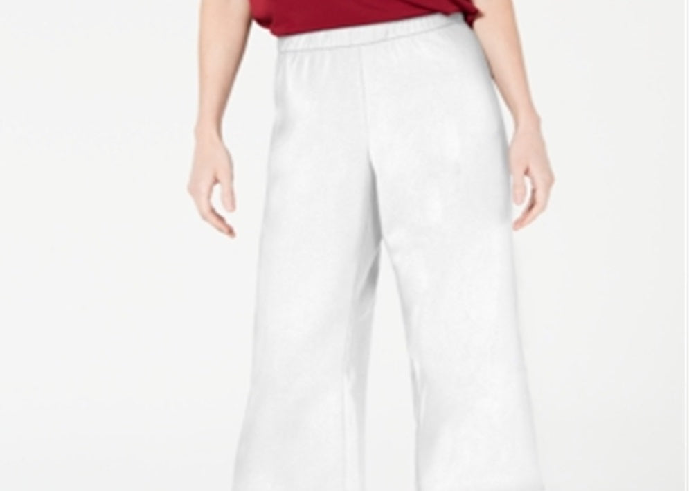Alfani Women's Pull on Culottes White Size Petite X-Small