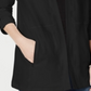 Karen Scott Women's Zip Pocket Cardigan Black Size X-Small