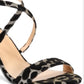 Thalia Sodi Women's Darria2F Suede Open Toe Formal Ankle Strap Shoes Black Size 5.5