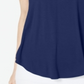 Alfani Women's Short Sleeve V Neck Top Blue Size Small