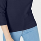 Maison Jules Women's Crewneck 3/4 Sleeve Sweater Blue Size X-Small