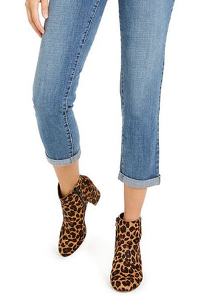 INC International Concepts Women's Curvy Fit Boyfriend Jeans Blue Size 8