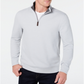 Tasso Elba Men's 1/4 Zip Sweater Gray Size Medium